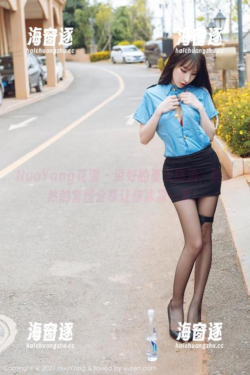 HuaYang花漾-黄乐然 HuaYang花漾 - 说好的夏天热浪,黄乐然的套图分享让你冰凉一夏!
