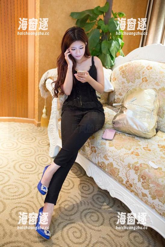 TuiGirl推女郎 - 黑白单曲循环，夏婉婉在线写真，跟风的节奏也不错