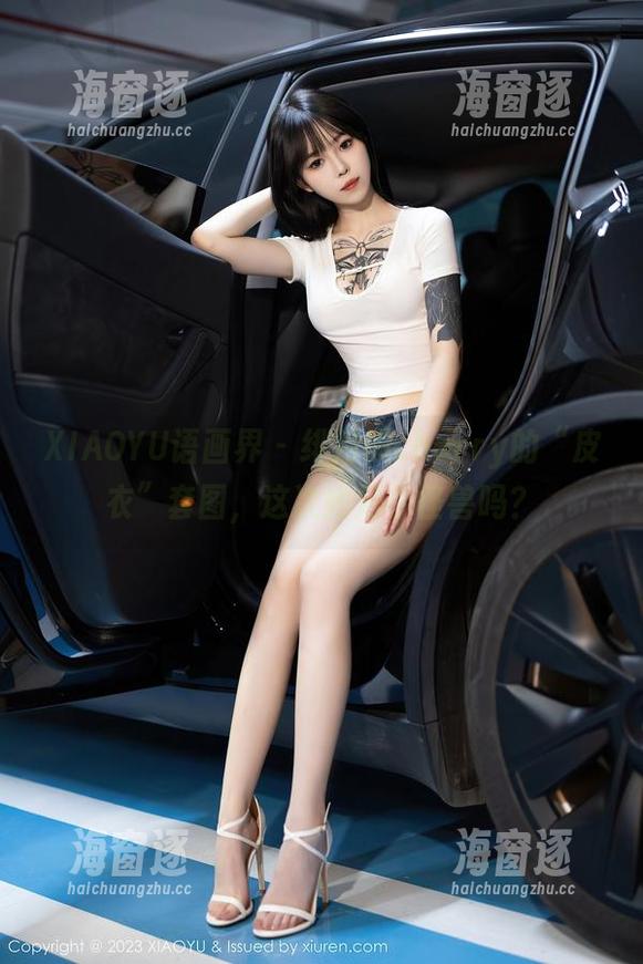 XIAOYU语画界 - 绯月樱cherry的“皮衣”套图，这次她是小怪兽吗？