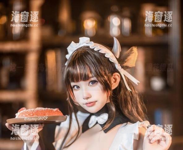 这一系列高清照片，七七娜娜子的2B女仆，眼花缭乱新体验？