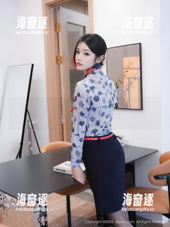 秀人网 - 白色是她的气场，小嘉敏在美图中犹如精灵。