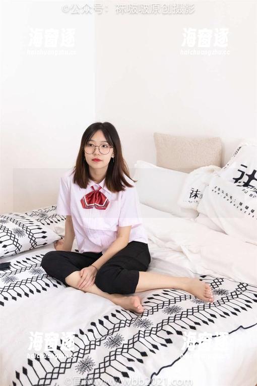 袜啵啵 - 小甜豆新作：平底鞋的套图，你绝想不到的可爱！